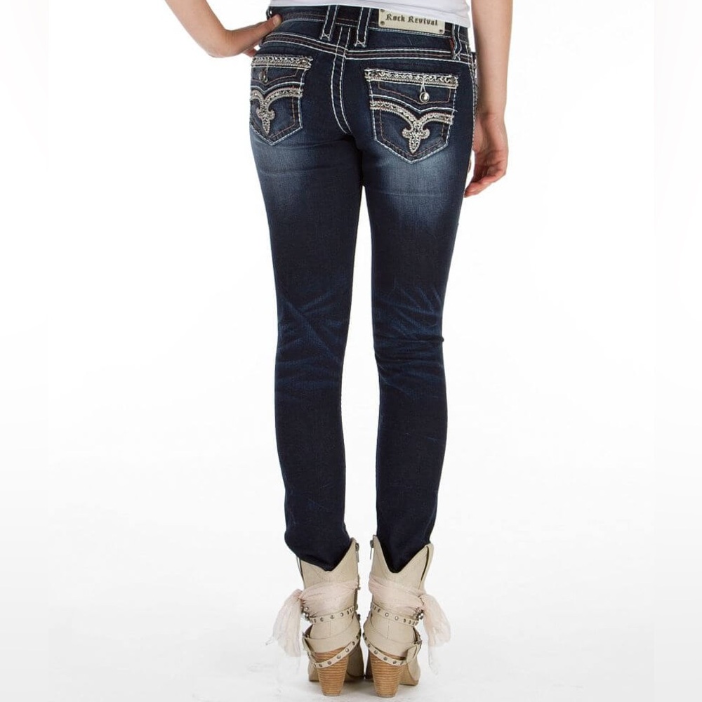 Rock Revival Jasna Skinny Jean 29 EUC
